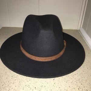 Adjustable Vintage Wide Brim Fedora (unisex)